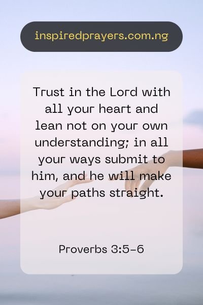 Bible Verses On Trust In a Relationship