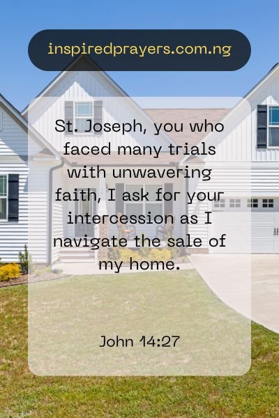 Prayer To St Joseph To Sell House