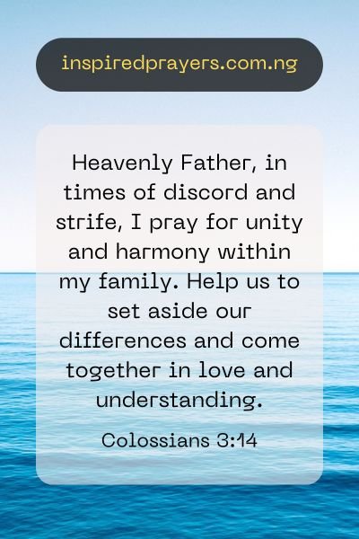 Prayer For My Family In Difficult Times