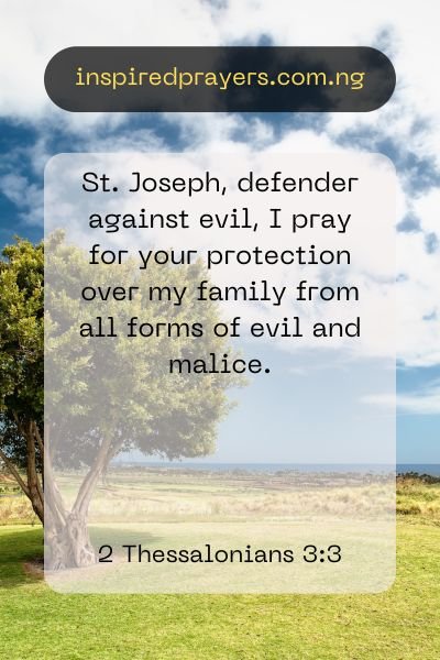 St Joseph Prayer For Family Protection