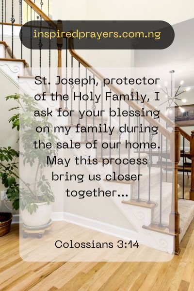 Prayer To St Joseph To Sell House