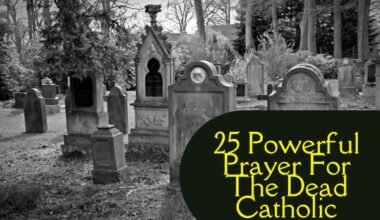 Prayer For The Dead Catholic