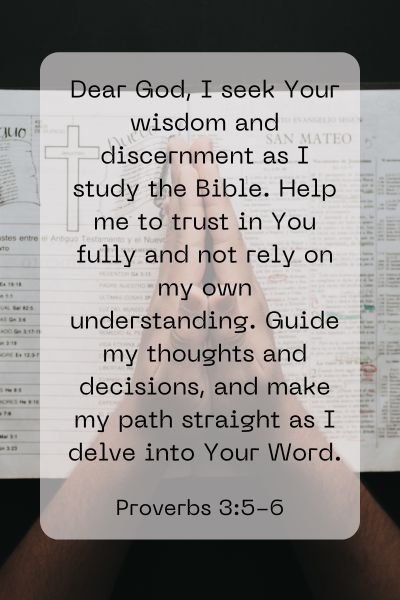 A Prayer for Wisdom and Discernment