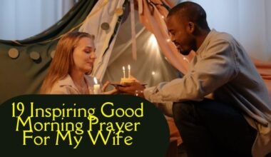 Good Morning Prayer For My Wife