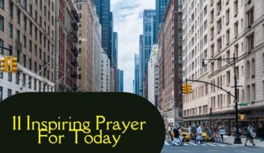 Prayer For Today