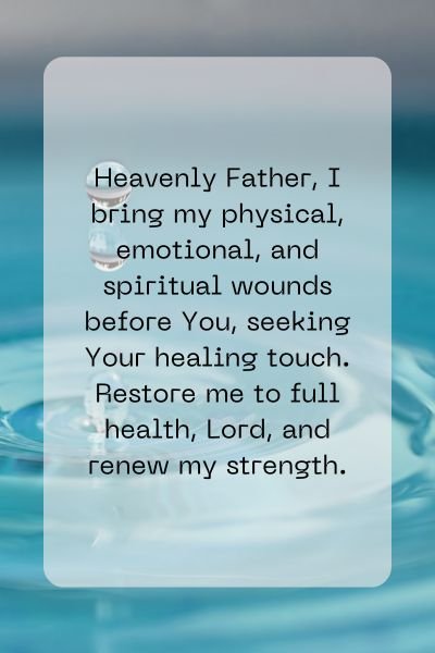 A Prayer for Healing and Restoration