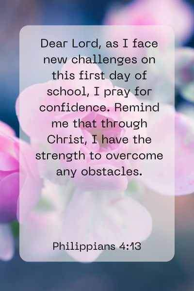 A Prayer for Confidence