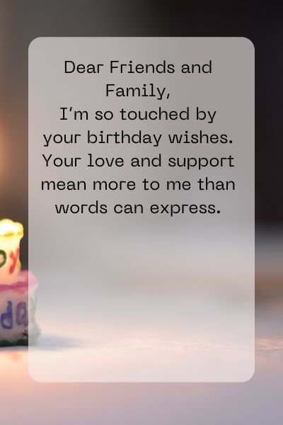 Appreciation Message For Birthday Wishes With Prayer