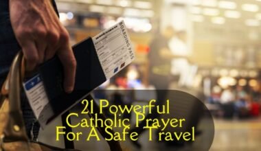 Catholic Prayer For A Safe Travel