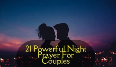 Night Prayer For Couples