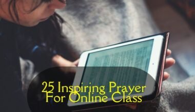 Prayer For Online Class