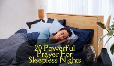 Prayer For Sleepless Nights