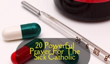 Prayer For The Sick Catholic