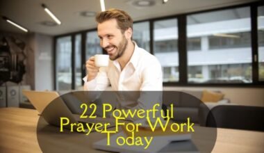 Prayer For Work Today