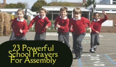 School Prayers For Assembly