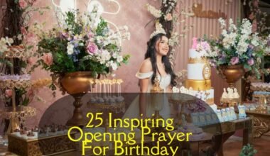 Opening Prayer For Birthday