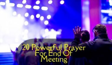 Prayer Points For Prayer Meetings