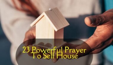 Prayer To Sell House