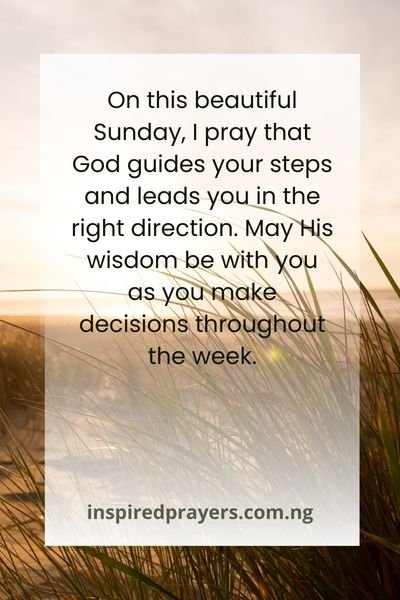 Happy Sunday Prayer Message To My Love