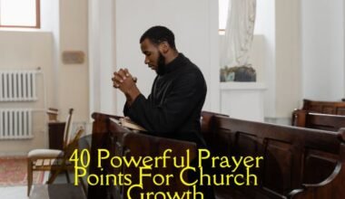 Prayer Points For Church Growth​