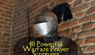 Warfare Prayer Scriptures​