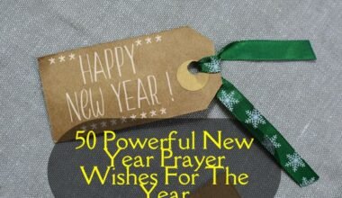 New Year Prayer Wishes For The Year