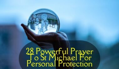Prayer To St Michael For Personal Protection