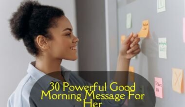 Good Morning Message For Her