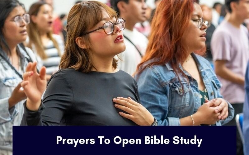 Powerful Prayers to Begin Bible Study