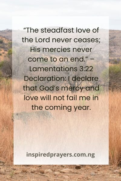 Scriptural End Of The Year Thanksgiving Prayer Points