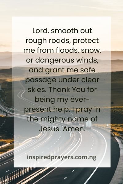 Truck Driver Morning Prayer for Road Safety