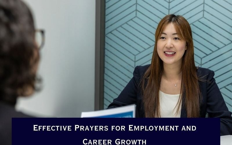 Effective Prayers for Employment and Career Growth