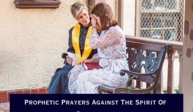 Prayers Against The Spirit Of Stagnation