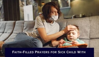 Faith-Filled Prayers for Sick Child With Bible Verses